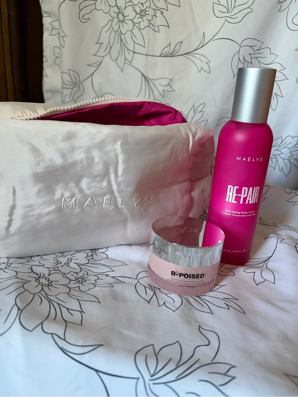 MAELYS RE-PAIR & B-POISED Moisturizer Duo in Pink